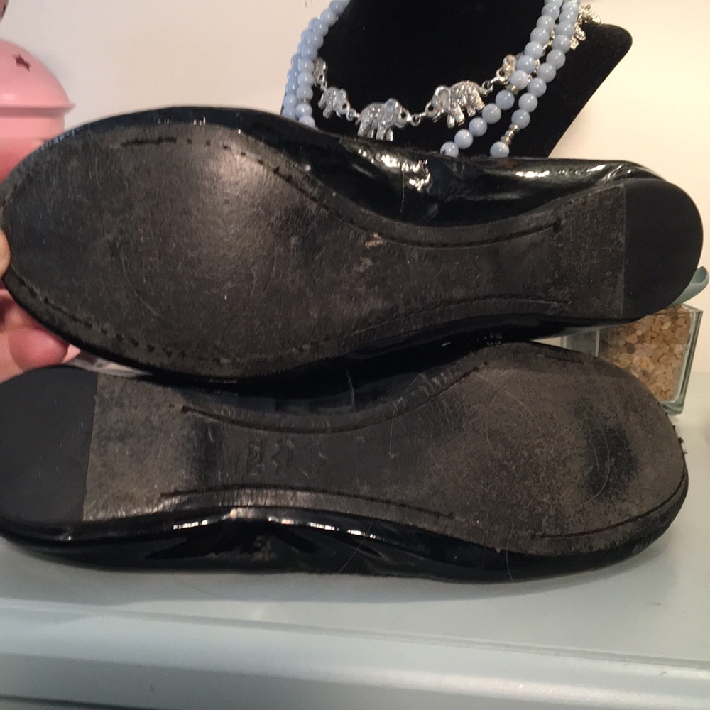 ππTory Burch Black Patent Leather 7.5ππHPπ - Picture 6 of 6